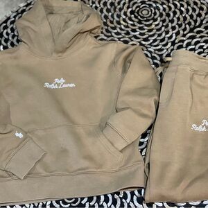 Polo by Ralph Lauren Kids Brown Jogger Set